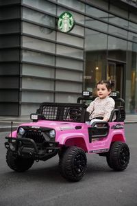 Детский электромобиль четырехколесный внедорожный полноприводный игрушечный автомобиль с дистанционным управлением с подсветкой и музыкой - Product Image 5