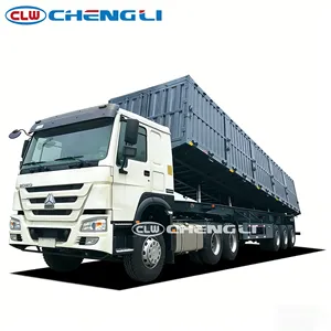 Remorque benne tri-essieux haute performance 30/40/50 tonnes pour le transport de ciment, de sable et de briques - Product Image 1