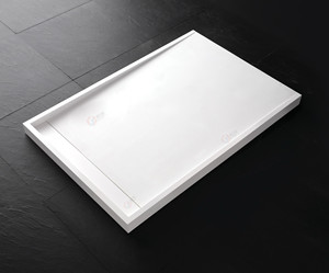 Base de <span class=keywords><strong>ducha</strong></span> Artificial de resina de piedra sólida de diseño moderno personalizado de Australia, platos de <span class=keywords><strong>ducha</strong></span> de baño impermeables para hoteles - Product Image 2