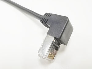 <span class=keywords><strong>Cable</strong></span> Ethernet de 90 grados en ángulo hacia abajo RJ45 macho a macho <span class=keywords><strong>Cable</strong></span> Ethernet para enrutador, juegos, módem para exteriores e interiores - Product Image 6