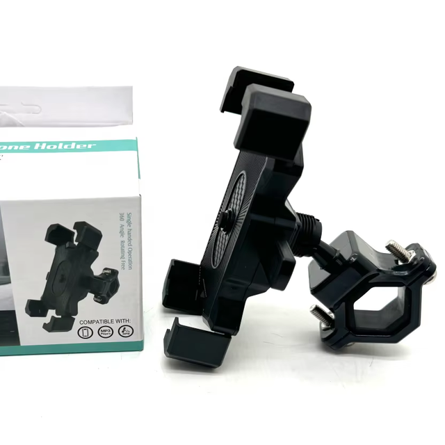Portable and Flexible Magnetic Phone Mount Holder Easy Install for Outdoor Mobile Video Recording on Scooter & Mountain Bike