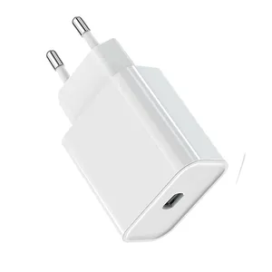 EU Plug 20W USB C Fast Charger With CE Certification For Smart Watch And Cell Phone