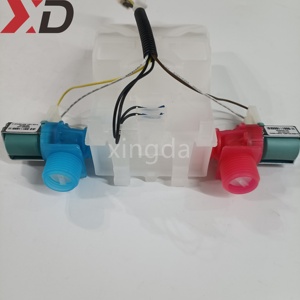 Vanne d'admission d'eau électrique W910010004 pour lave-linge, nouveau matériau, pièce d'accessoire de lave-linge à commande manuelle pour Whirlpool Amérique du Sud - Product Image 2