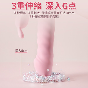 เล่ยซี ไวเบรเตอร์แบบสอดใส่ กระตุ้นจุดจีและคลิตอริส พร้อมมอเตอร์สามตัว ระบบสั่นอัตโนมัติเต็มรูปแบบ ชาร์จด้วย USB - Product Image 4