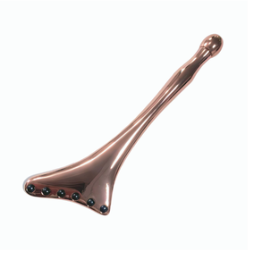 Facial Puffiness reduction zinc alloy Skin Relaxation Facial Muscles Zinc Alloy Beauty Ice Axe Cold Therapy Gua Sha <b>Massage</b> <b>Tool</b> - Product Image 3