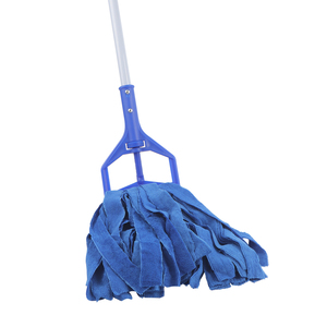 Tête de balai serpillère en microfibre à clipser, économique et pratique, lavable en machine, pour un nettoyage efficace - Product Image 1