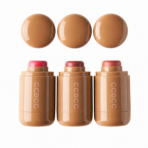 Bálsamo en Crema para Mejillas y Labios de Doble Uso, Acabado Natural Transparente, Barra de Colorete con Tinte, Hidratante y de Larga Duración, Maquillaje para Rostro y Labios - Product Image 2