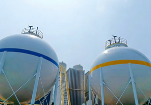 도뉴 ASME/CE PED/ISO 9001 인증 전문 구형 LPG 탱크 현장 설치 판매 - Product Image 5