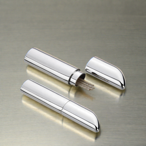Estuche para Palillos <span class=keywords><strong>de</strong></span> Dientes <span class=keywords><strong>de</strong></span> Aleación, Diseño Delgado y Portátil, Plateado, con Logotipo Personalizable - Product Image 4