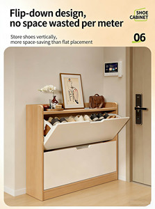 Eco Friendly Ultra-thin Flip Bucket <strong>Shoe</strong> Cabinet, Entrance Door Storage Cabinet, New <strong>Shoe</strong> <strong>Rack</strong> <strong>on</strong> <strong>the</strong> <strong>Wall</strong> - Product Image 4
