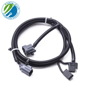 Faisceau de câblage Aichie Tech 1 mètre, gaine PVC, âme en cuivre, IP65, pour adaptateur de connecteur de remorque Jeep Wrangler JK - Product Image 1