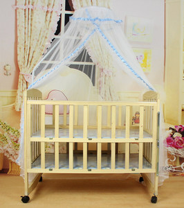 Moustiquaire respirante à couverture intégrale pour lit bébé |   Protection contre les insectes sûre et élégante pour les lits d'enfants - Product Image 3