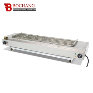 Vente chaude Commercial Sans Fumée En Acier Inoxydable Brochette Machine <span class=keywords><strong>Barbecue</strong></span> Four BBQ Grill Électrique - Product Image 3