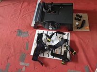 Machine de musculation horizontale pour le sport et le divertissement, avec résistance par volant d'inertie et corde de traction, pour entraînement de traction et centrifugeuse