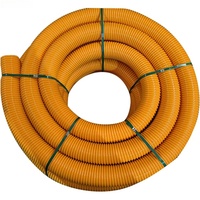 Selang Hisap Air PVC Spiral Bertulang Fleksibel Tahan Tekanan Tinggi Tahan UV Ringan untuk Irigasi 100m