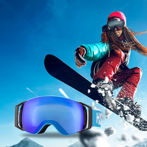 Logo personnalisé Résistance aux chocs Sûr Adulte Masque Jet Neige <span class=keywords><strong>Neive</strong></span> Schnelle Snowboard Masques Brilles Lunettes de ski - Product Image 6