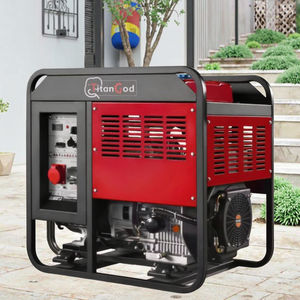 מסגרת פתוחה ניידת 50hz מנוע דיזל 4-שבץ אוויר מקורר אוויר לשימוש ביתי - Product Image 5