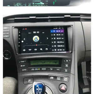 안드로이드 자동차 라디오 자동차 스테레오 플레이어 도요타 프리우스 gps 네비게이션 시스템