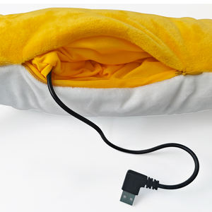 Animales de peluche calentados, almohadilla de calefacción eléctrica USB con 3 controles de temperatura y tiempo, juguete de peluche de gato suave y adorable para <span class=keywords><strong>la</strong></span> <span class=keywords><strong>ansiedad</strong></span> - Product Image 4