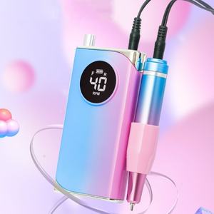 Mesin bor kuku profesional, perangkat bor kuku profesional nirkabel portabel kuat dapat diisi ulang tanpa kabel 40000rpm - Product Image 3