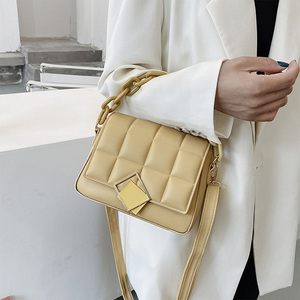 AZB355 Sostenibile di modo ESENTE da imposte P & S Union Gruppo fatto trapuntato vegan cinghia larga sling crossbody bag di lusso di fantasia sacchetto di spalla - Product Image 4