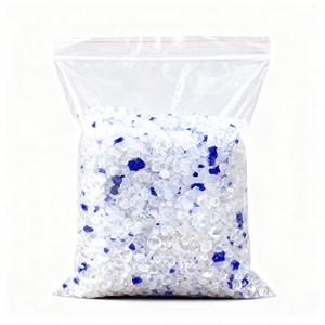 BENJIE Lettiera <span class=keywords><strong>per</strong></span> <span class=keywords><strong>Gatti</strong></span> Blu in Silicone Super Assorbente a Rapida Agglomerazione, Ecologica e Biodegradabile, 5kg, Senza Polvere, Cristalli 1-2.5mm, Personalizzabile - Product Image 4