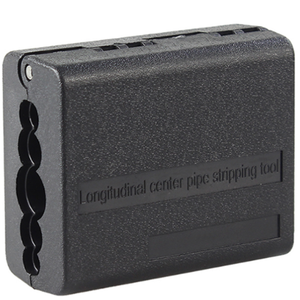 Boyuna merkezi boru sıyırma aracı 4.5mm-11mm şerit kablo kesici Fiber gevşek tüp eğme FTTH kablo kesici için - Product Image 5