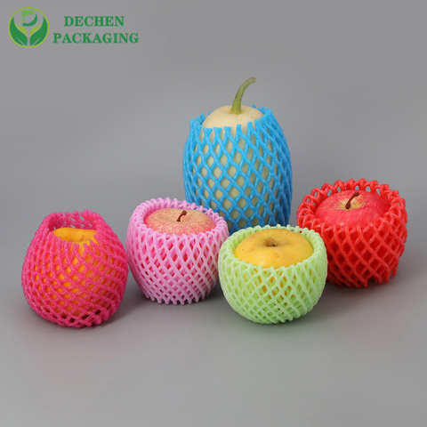 Net Food Cover Expandible Tubing Plastic Mesh Bag Fruits
