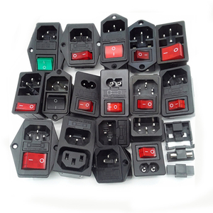 เต้ารับไฟฟ้ากระแสสลับพร้อมสวิตช์โยกและฟิวส์ - Product Image 6