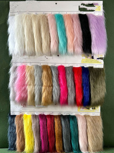 Largeur 180 cm Fourrure Longue 50 mm Faux renard Tissu Fourrure Peluche Tissu pour Défilé de Mode Manteau Veste - Product Image 6
