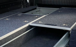 Custom Heavy Duty Steel Pickup Truck <b>Bed</b> Drawer Storage System Carpeted Ute <b>Slide</b> Out Cargo Drawer Organizer for 4X4 Off Road Ca - Product Image 2