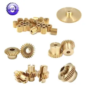 Tùy chỉnh Brass spur Gear kim loại xoắn ốc <span class=keywords><strong>Worm</strong></span> bánh răng sản xuất Bronze Brass kim loại <span class=keywords><strong>Worm</strong></span> Gear - Product Image 1