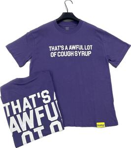 New Arrival Men's Clothing <b>Top</b> Quality T-Shirts THAT'S A AWFUL LOT OF COUPH SYRUP Loose Casual Scannable Print Oversized Shirts - Product Image 4