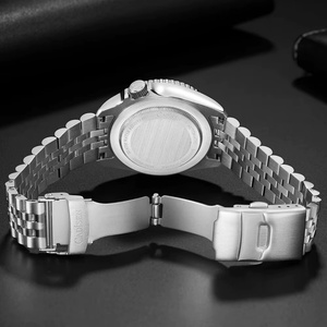 CADISEN, nuevos relojes de pulsera mecánicos luminosos para hombre, bisel de cerámica, correa de cristal de zafiro, reloj automático para hombre, reloj Masculino - Product Image 3