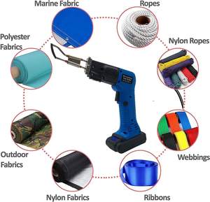 Faca Elétrica Sem Fio 18V 115W Kit Cortador de Tecido DIY com Bateria de 2.2Ah Ferramenta Portátil para Cortar Cordas e Fitas - Product Image 4