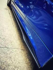 Faldas laterales de carbono universales para coche, bomba para <span class=keywords><strong>Mercedes</strong></span> Benz W205 W204 W212 W213 W222 W218 W176 <span class=keywords><strong>A250</strong></span> CLA250 - Product Image 2