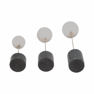 Scultura Sferica in Metallo con Base in Marmo, Decorazione per Soggiorno e Ufficio, Esposizione su Mensola - Product Image 6