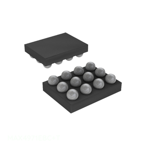 MAX4971EBC+T IC PROTÉGÉ CONTRE LES SURTENSIONNEMENTS CTRLR 12USCP Gestion de l'alimentation (PMIC) En stock Composants électroniques Fournitures 12 WFBGA, CSPBGA - Product Image 1