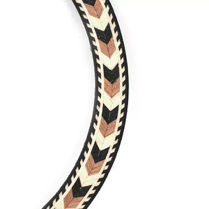 Rosette de sonerie en bois de tilleul incrusté 110*11mm <span class=keywords><strong>pour</strong></span> <span class=keywords><strong>guitare</strong></span> acoustique, vente en gros, accessoires de <span class=keywords><strong>guitare</strong></span> - Product Image 3