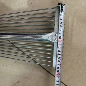 Leaf Rake Steel 24 Tines Agricultural Garden Tool Retractable Toothed Hay Rake Multi Tooth Steel Wire Rake - Product Image 2
