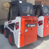 Chargeuse compacte Bobcat S70 d'occasion S100 S160 S180 S185 – Machine hydraulique stable pour tranchées légères et nettoyage des déchets
