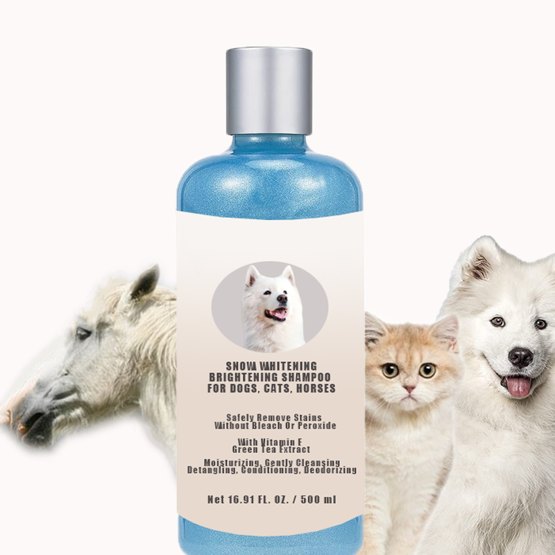 Snow Wahitening Brightening Shampoo for Dogs
