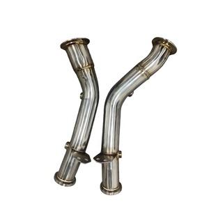 JTLD Downpipe d'échappement en acier inoxydable 304 haute performance pour <span class=keywords><strong>Mercedes</strong></span> Benz W205 C63 Classe C - Product Image 1