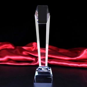 Honneur de cristal en gros pas cher vierge propre K9 cristal mains pouces transparents gravure verre prix médailles trophée - Product Image 3