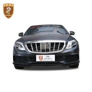 Free shipping high quality carbon fiber main rack for 2014-2018 year Ben-z <span class=keywords><strong>S</strong></span> class W222 modification barbed style - Product Image 4