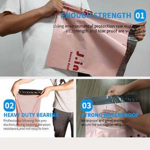 Bolsa de Poliéster Personalizada para Ropa, Bolsa de Correo de Poliéster de 10x13, Bolsas de Correo con Impresión Personalizada, Logotipo de Marca, Bolsas de Mensajería con Autoadhesivo - Product Image 5