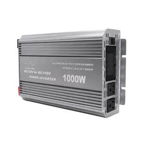 오리지널 베스트 셀러 사인파 인버터 전원 1000W 입력 DC12V 를 출력하여 AC110V 220V 사인파 인버터