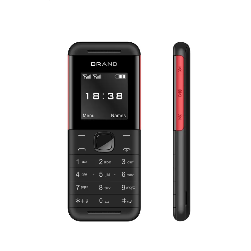 1.54" Small Mini Pocket Mobile Phone BM888 Colorful LCD Screen Small Mobile Phone Big Battery 600mAh Phone Mini