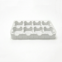 Boîte en plastique transparente rectangulaire pour emballage de mousse, dessert, bonbons, biscuits, gâteaux - Vente en gros