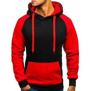 Sudadera con capucha de manga larga para hombre, suéter masculino de estilo hip hop, de color sólido, MATERIAL PERSONALIZADO con cordón, invierno, 2023 - Product Image 1